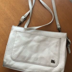 The SAK white leather crossbody bag